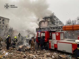Влучання ракети в Полтаві