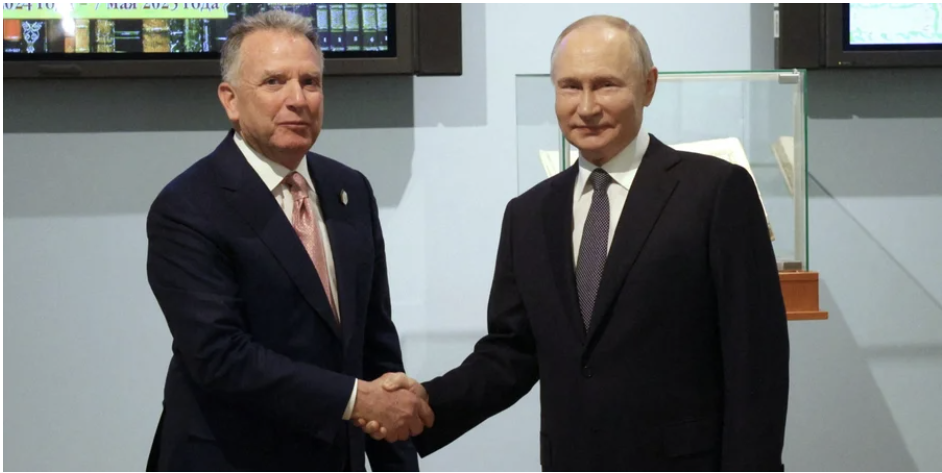 Стів Віткофф під час зустрічі за путіним 11.04.2025